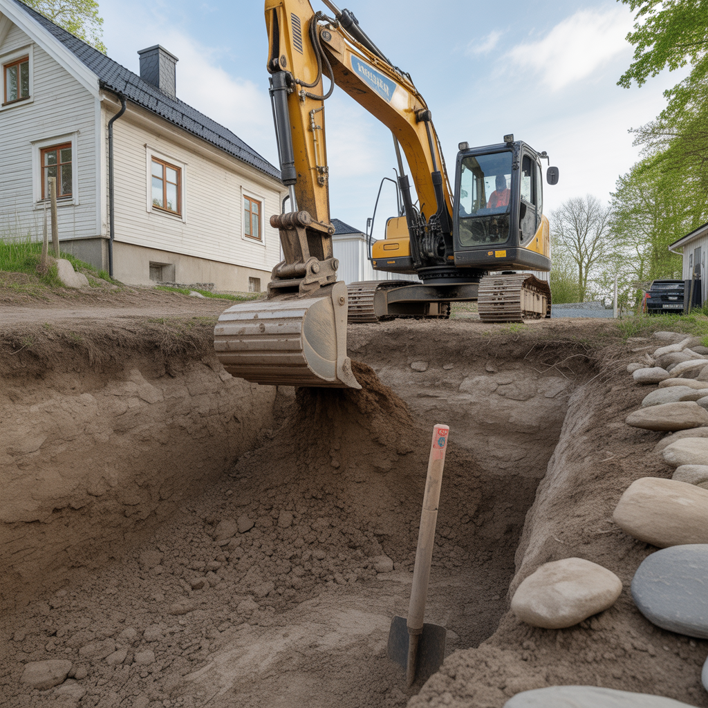 11.Vad paverkar priset pa schaktning och gravning