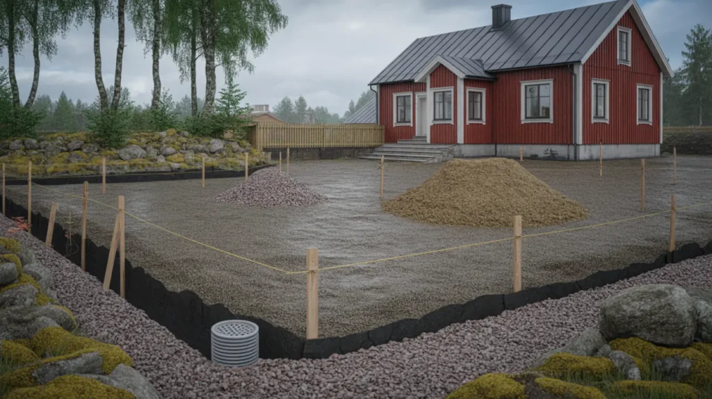 marklov vid schakt och fyllning p villatomten n r kr vs det och hur g r du r tt fr n start
