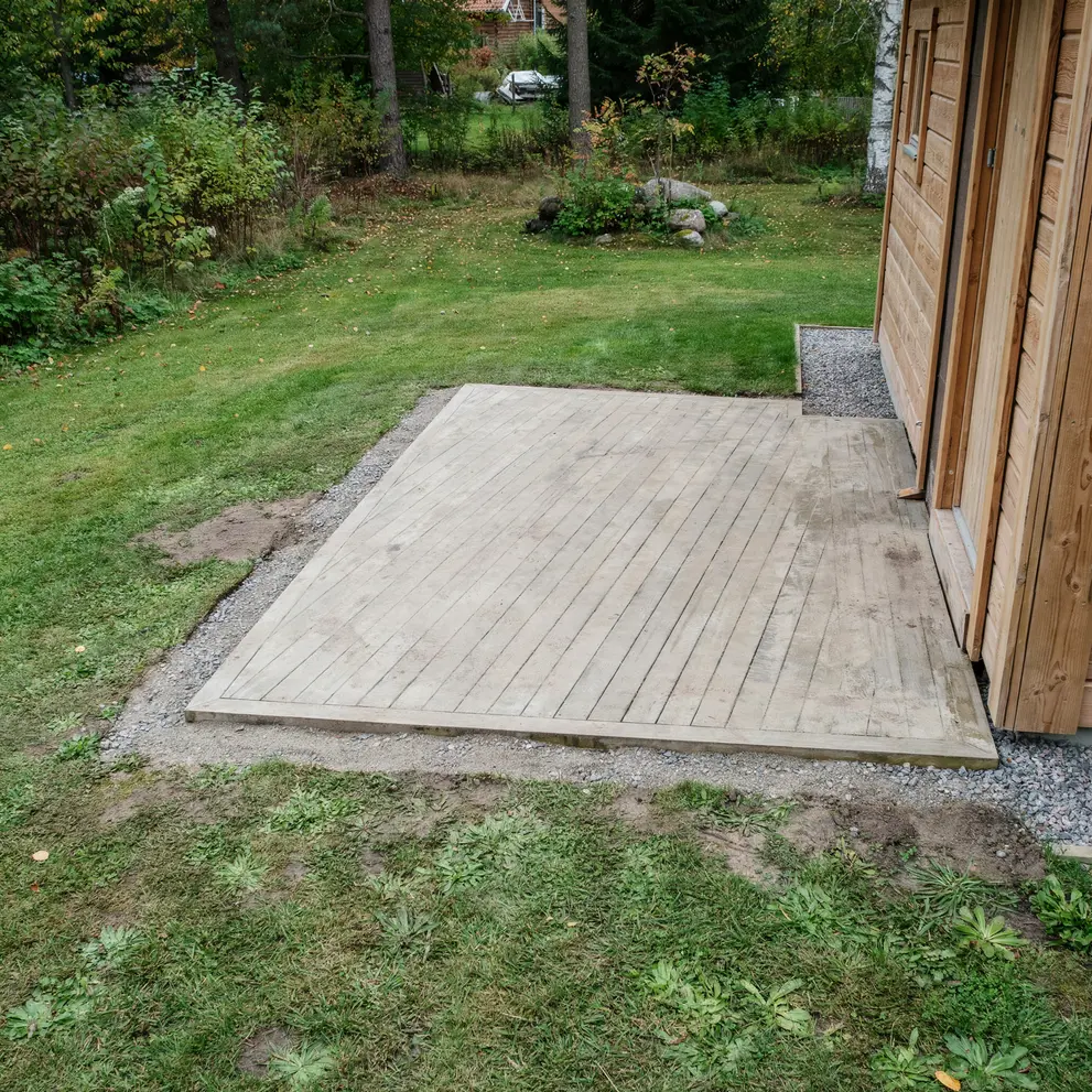 bygga altan i norrtalje rimbo roslagen